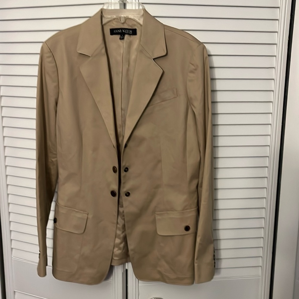 Anne Klein New York a sporty snap front blazer styled jacket  SZ 6